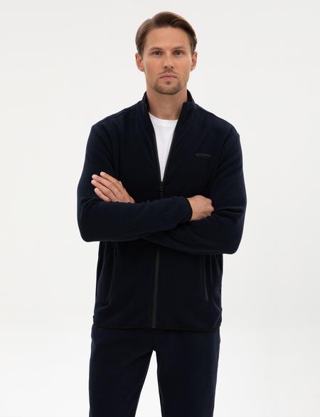 Lacivert Regular Fit Polar Hırka - 50314014006