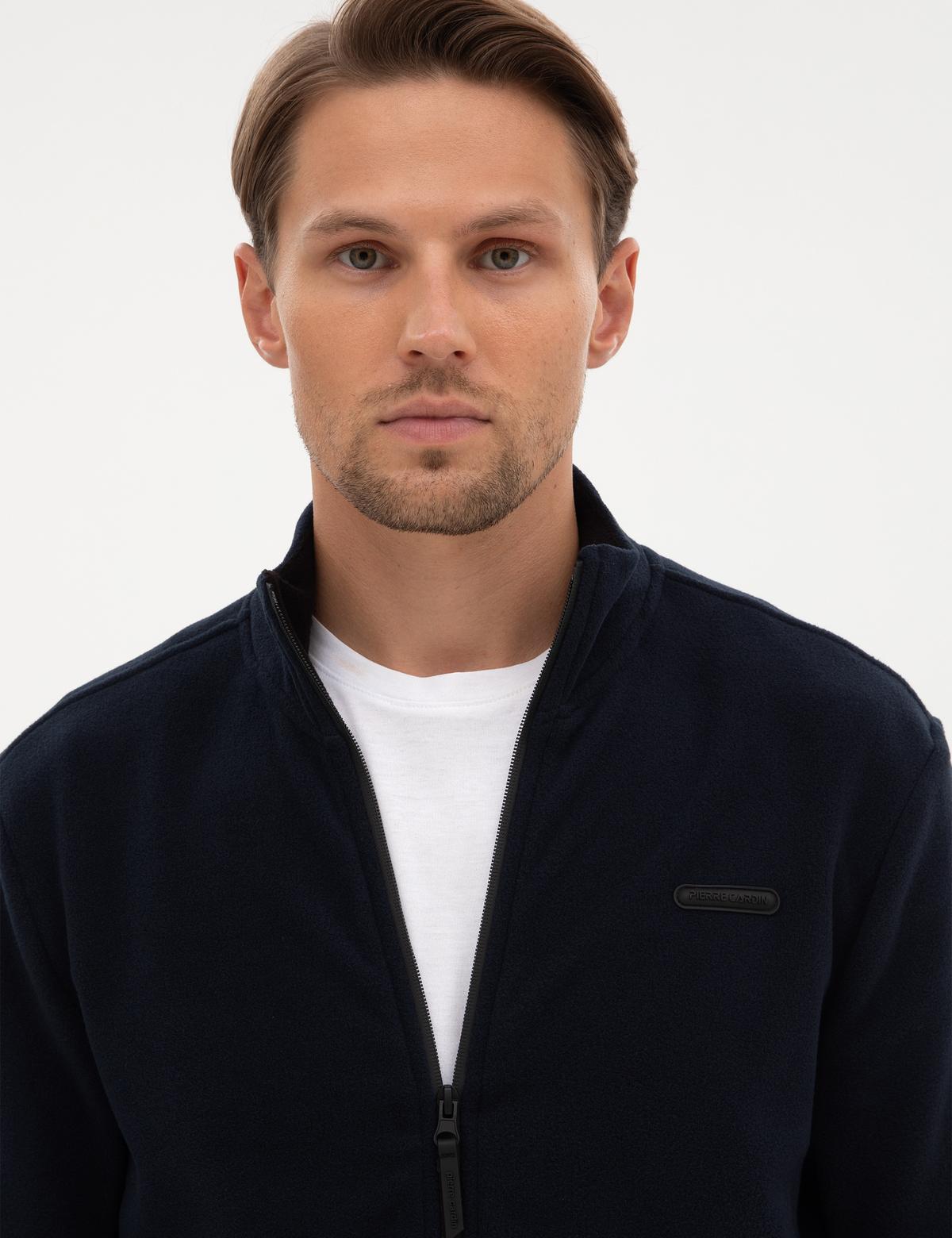 Lacivert Regular Fit Polar Hırka - 50314014006