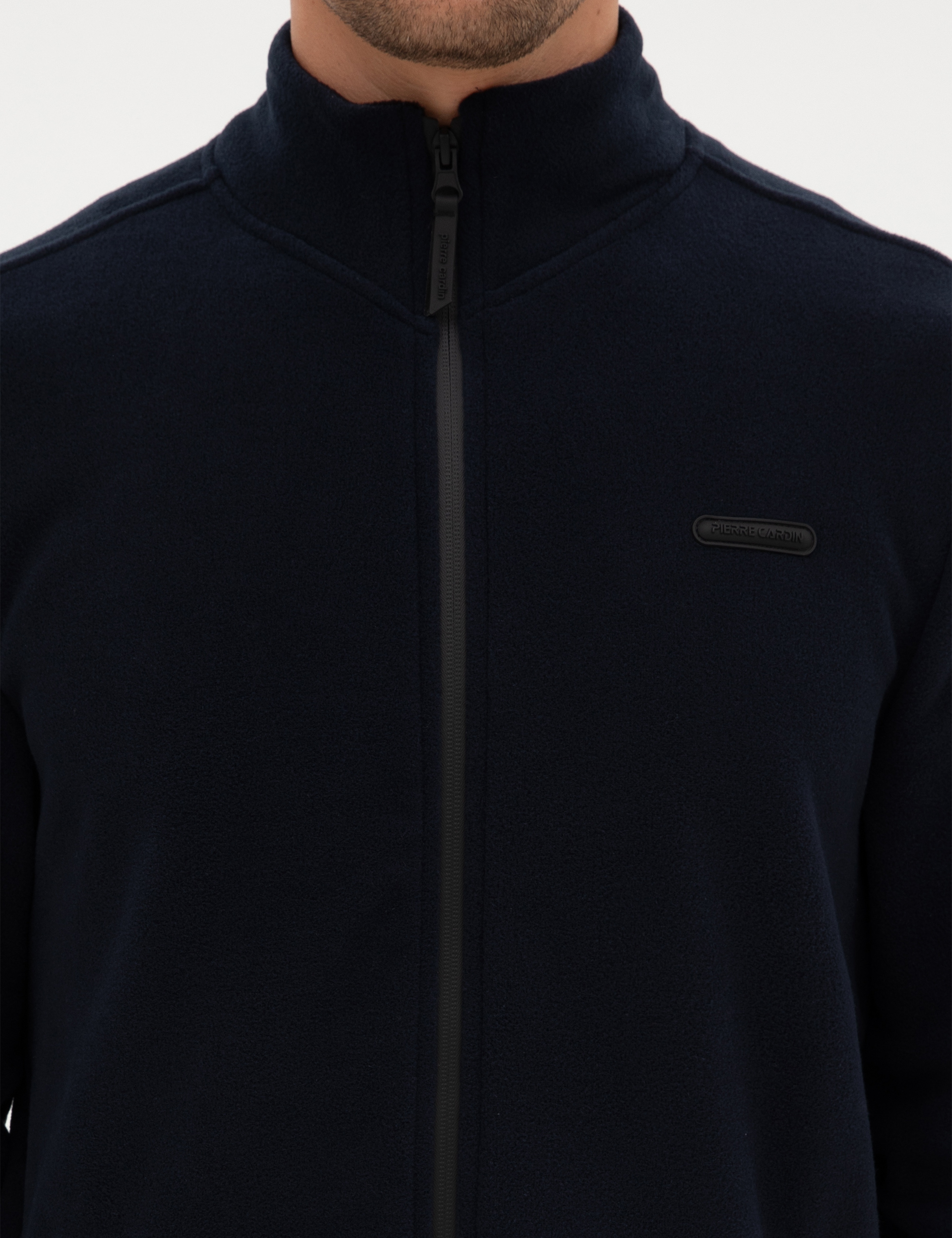 Lacivert Regular Fit Polar Hırka - Image 6