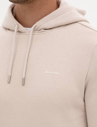 Taş 2 İplik Regular Fit Kapüşonlu Basic Sweatshirt