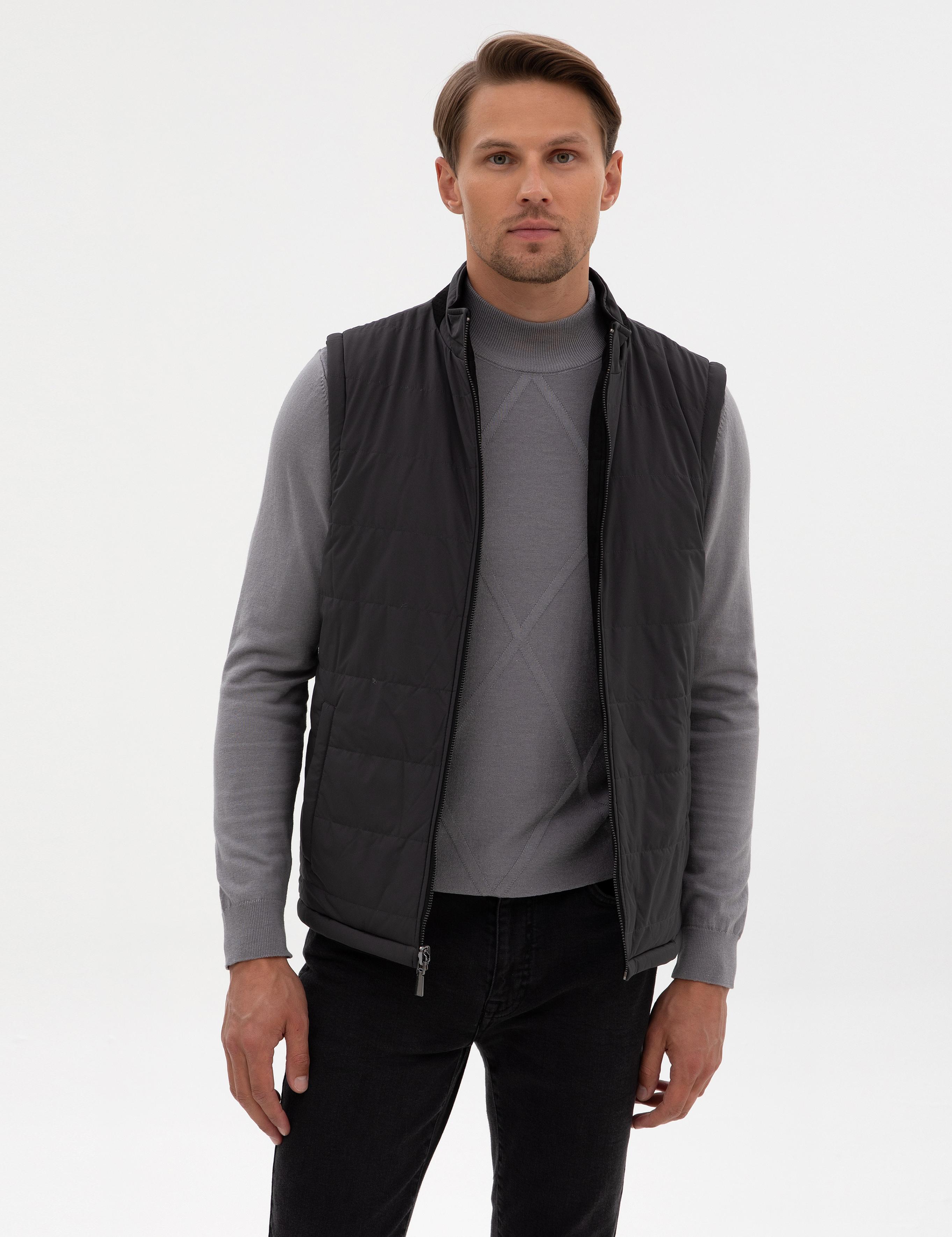 Siyah Suni Deri Ceket