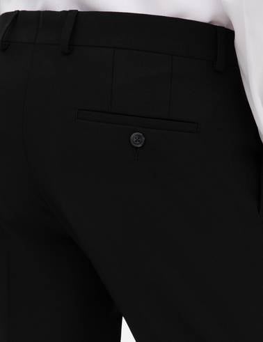 Siyah Slim Fit Kumaş Pantolon