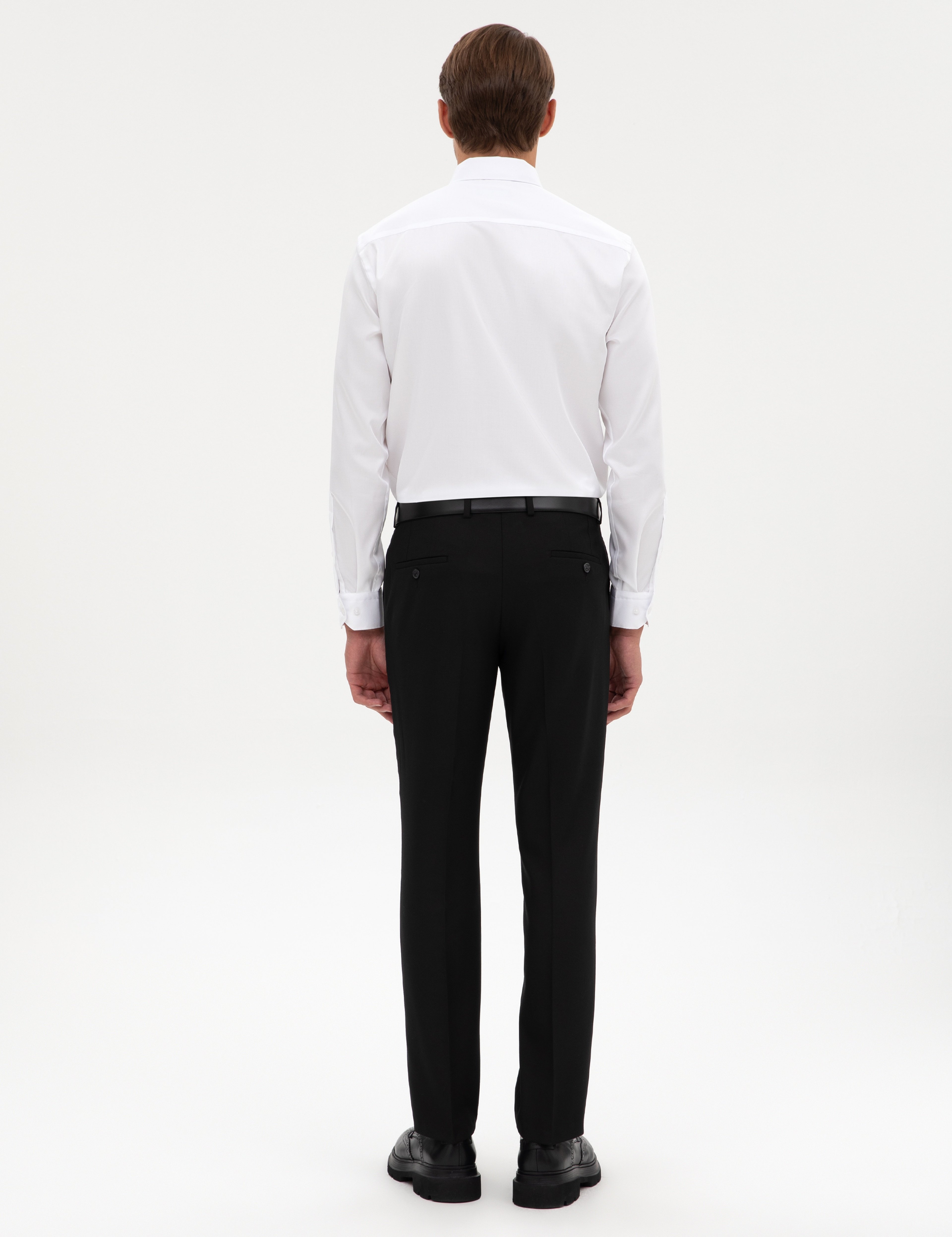 Siyah Slim Fit Kumaş Pantolon