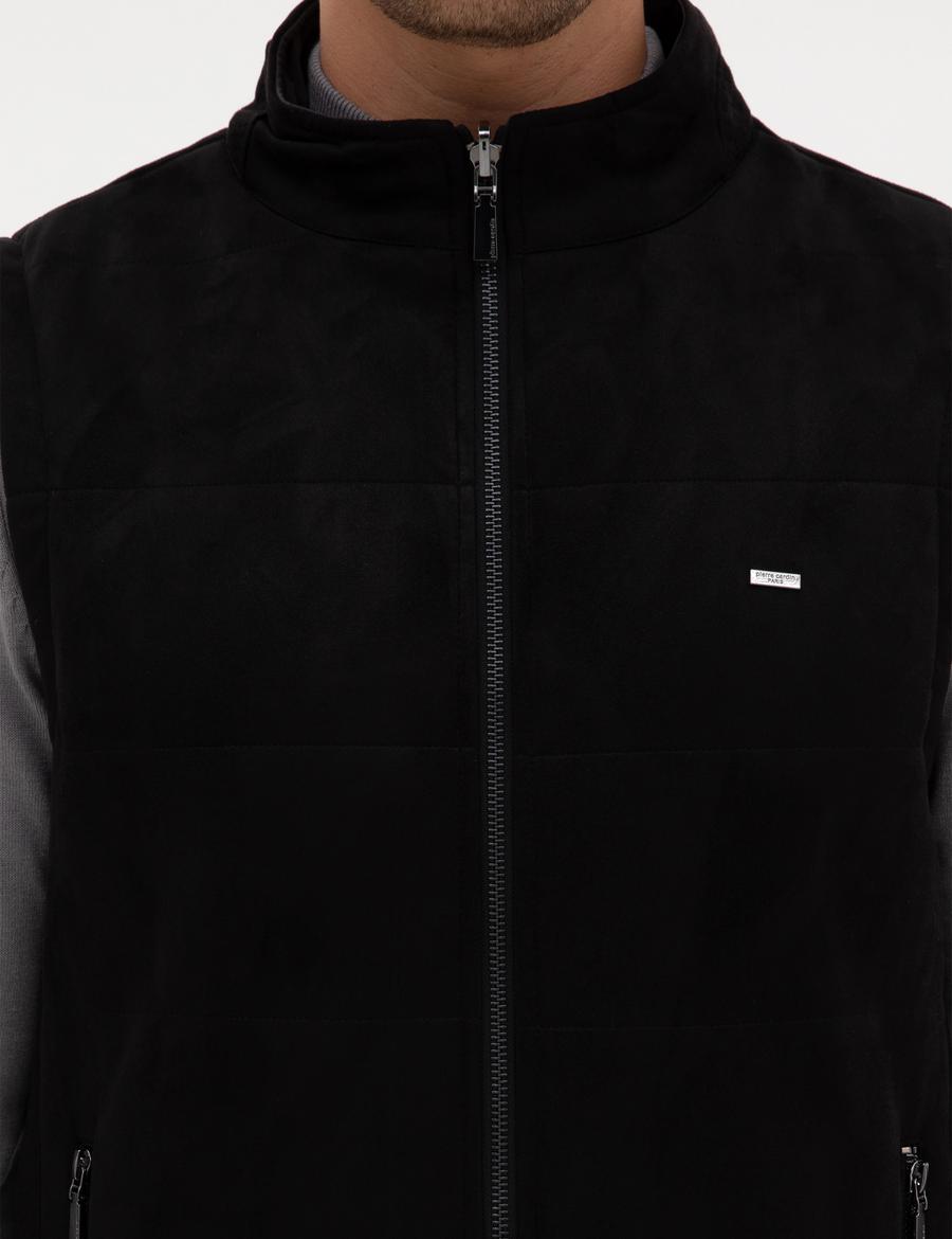 Siyah Suni Deri Ceket