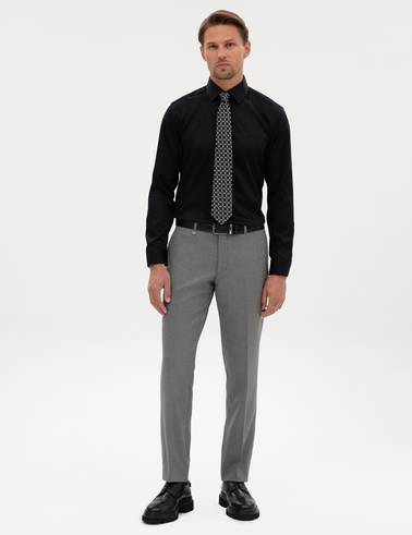 Füme Slim Fit Kumaş Pantolon