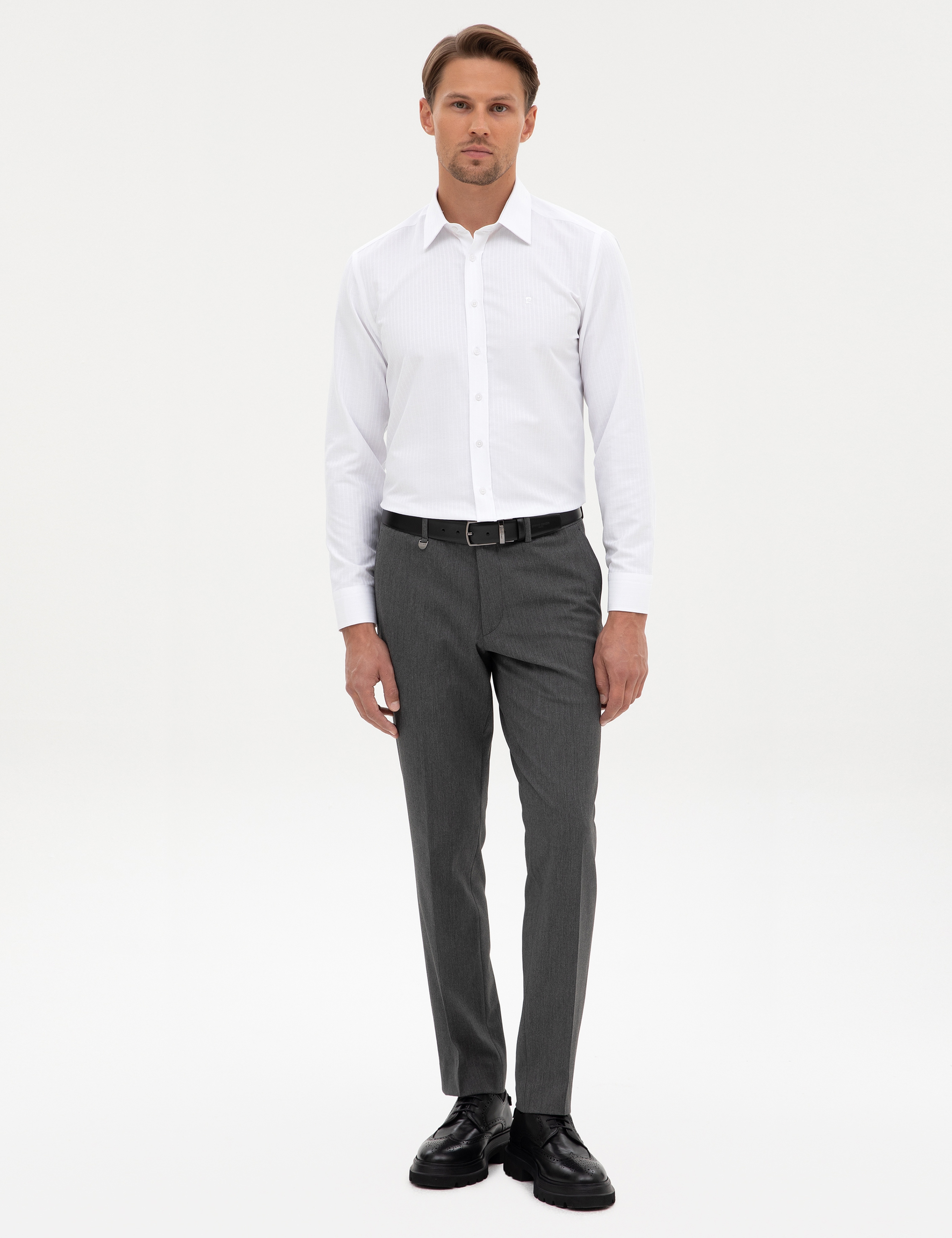 Füme Slim Fit Kumaş Pantolon