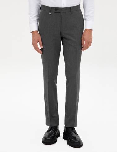Füme Slim Fit Kumaş Pantolon