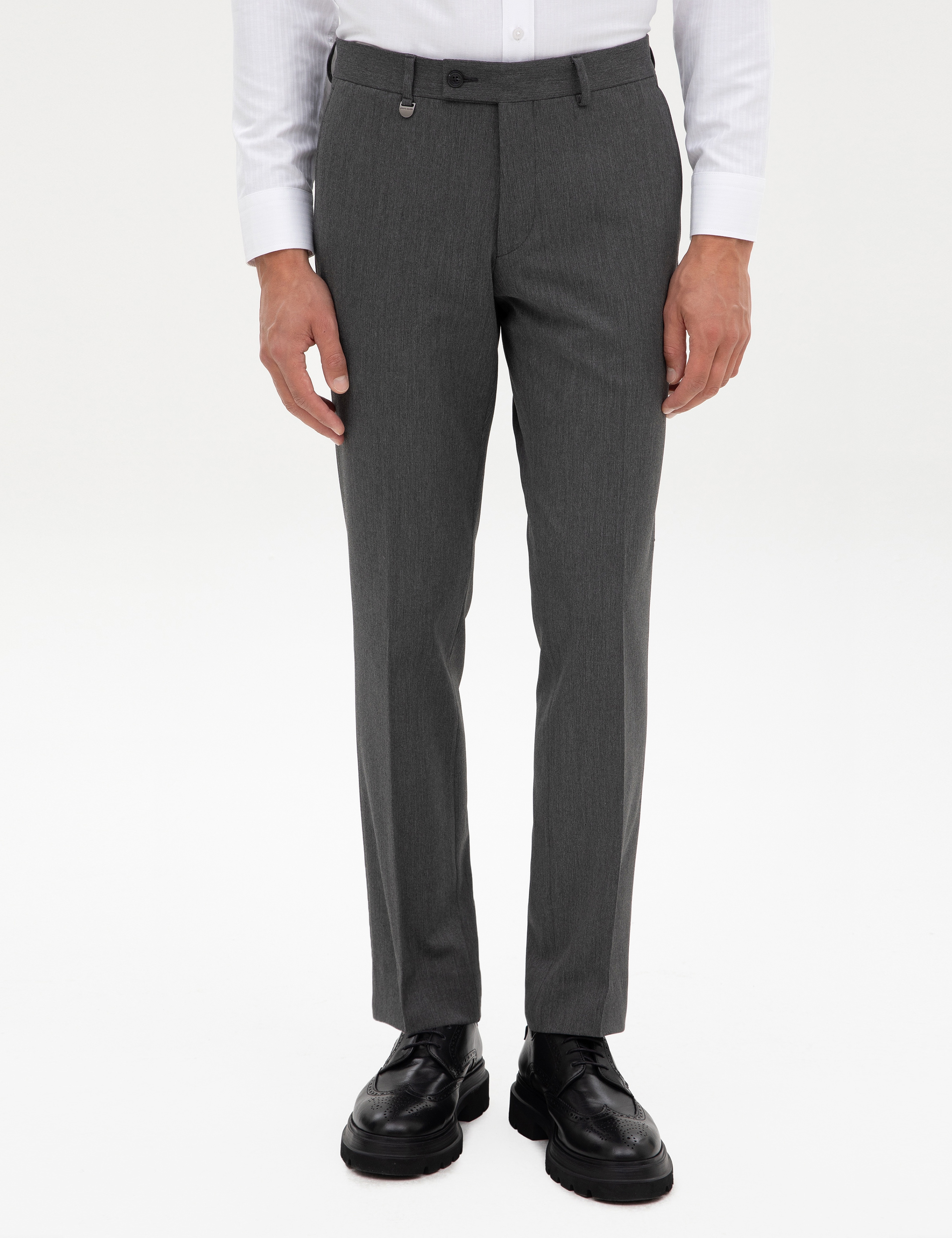 Füme Slim Fit Kumaş Pantolon