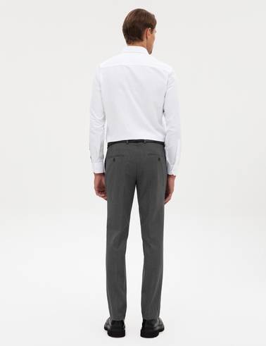 Füme Slim Fit Kumaş Pantolon