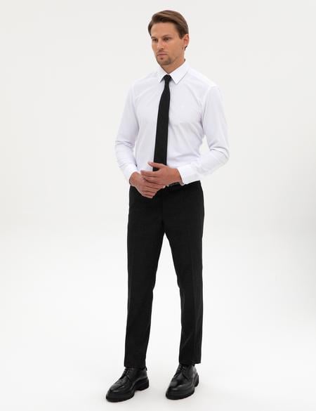 Antrasit Slim Fit Kumaş Pantolon - 50314543021