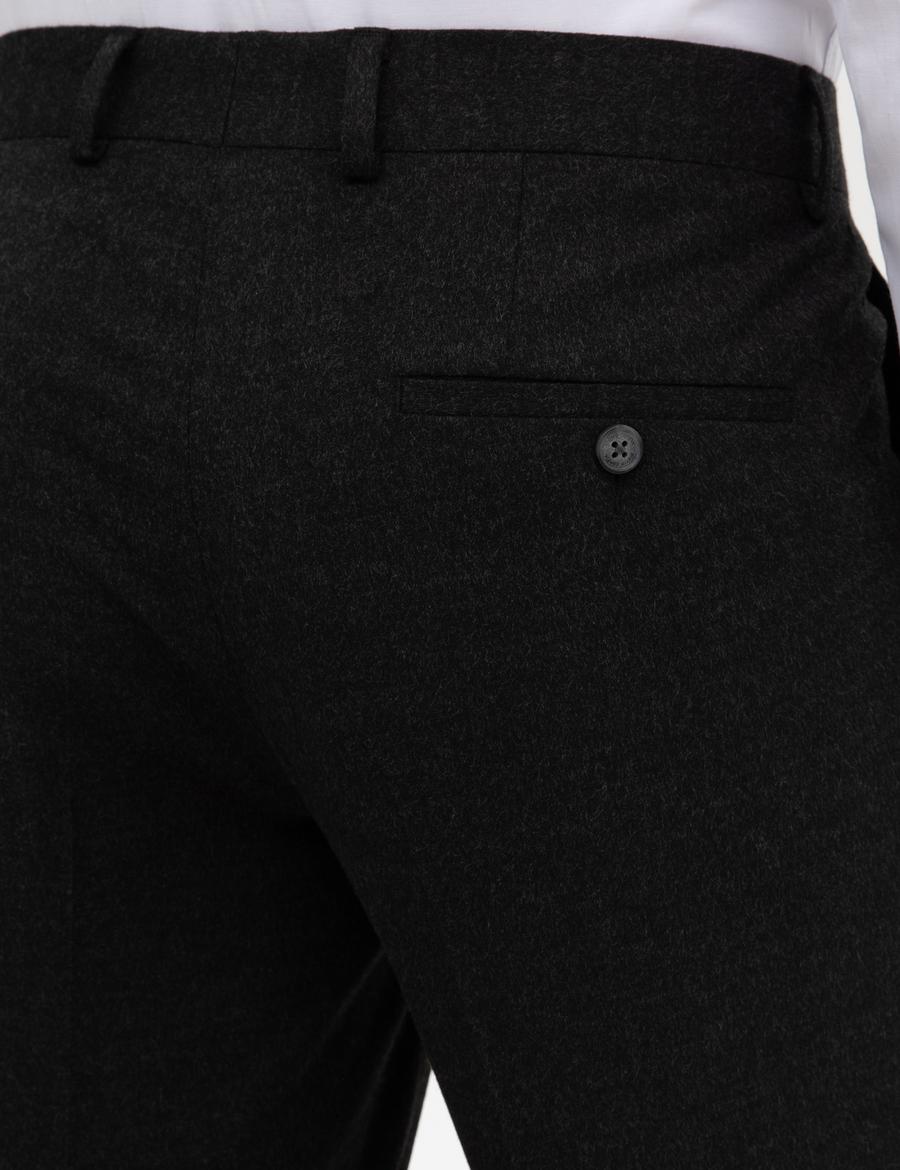 Antrasit Slim Fit Kumaş Pantolon