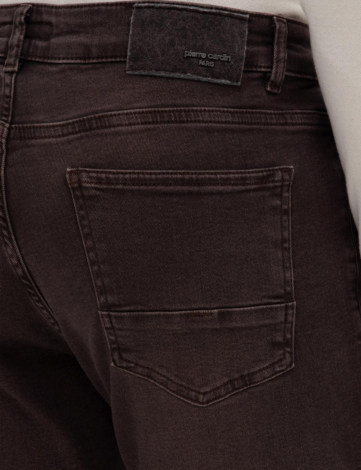 Kahverengi Slim Fit Jean Pantolon - 50317247036