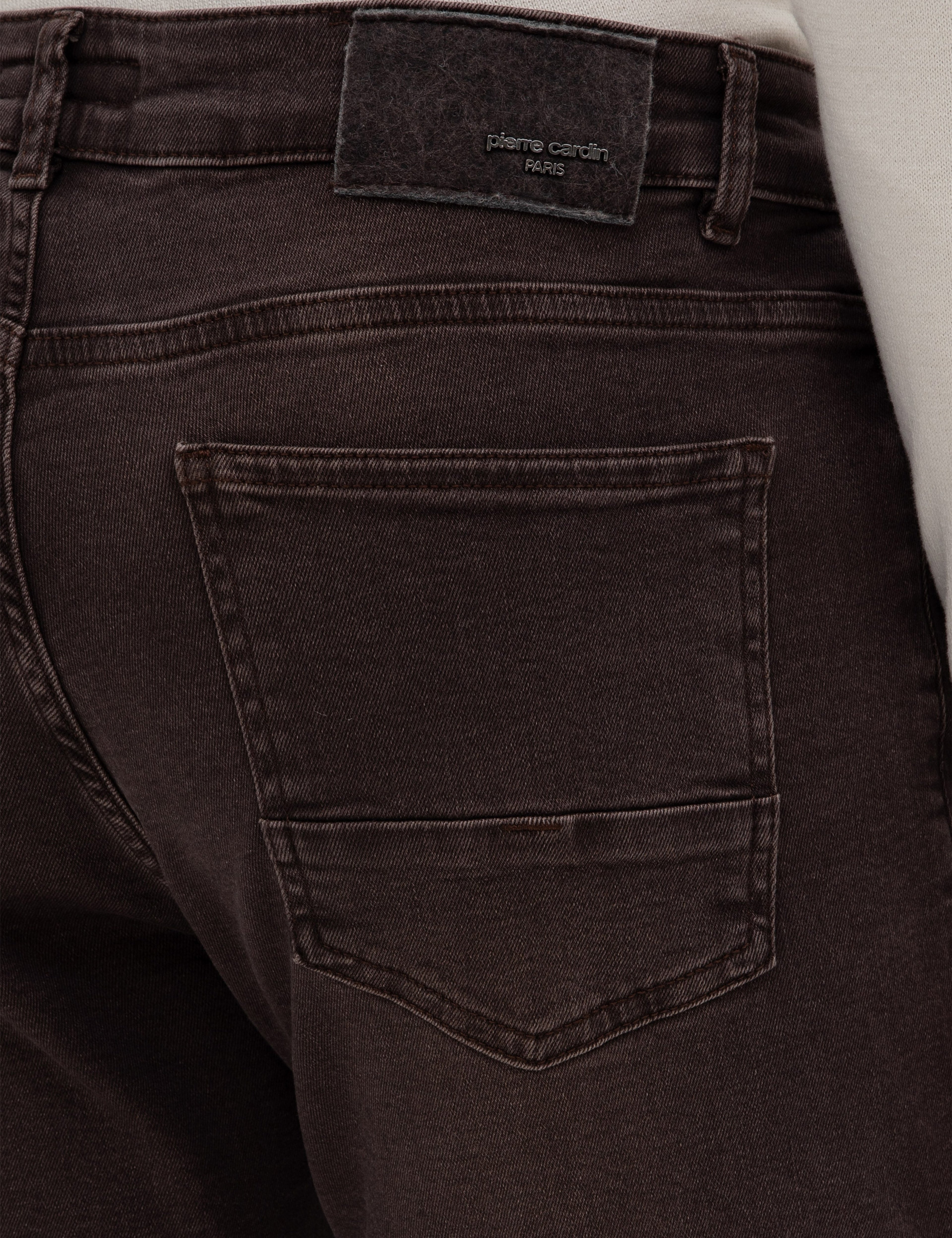 Kahverengi Slim Fit Jean Pantolon