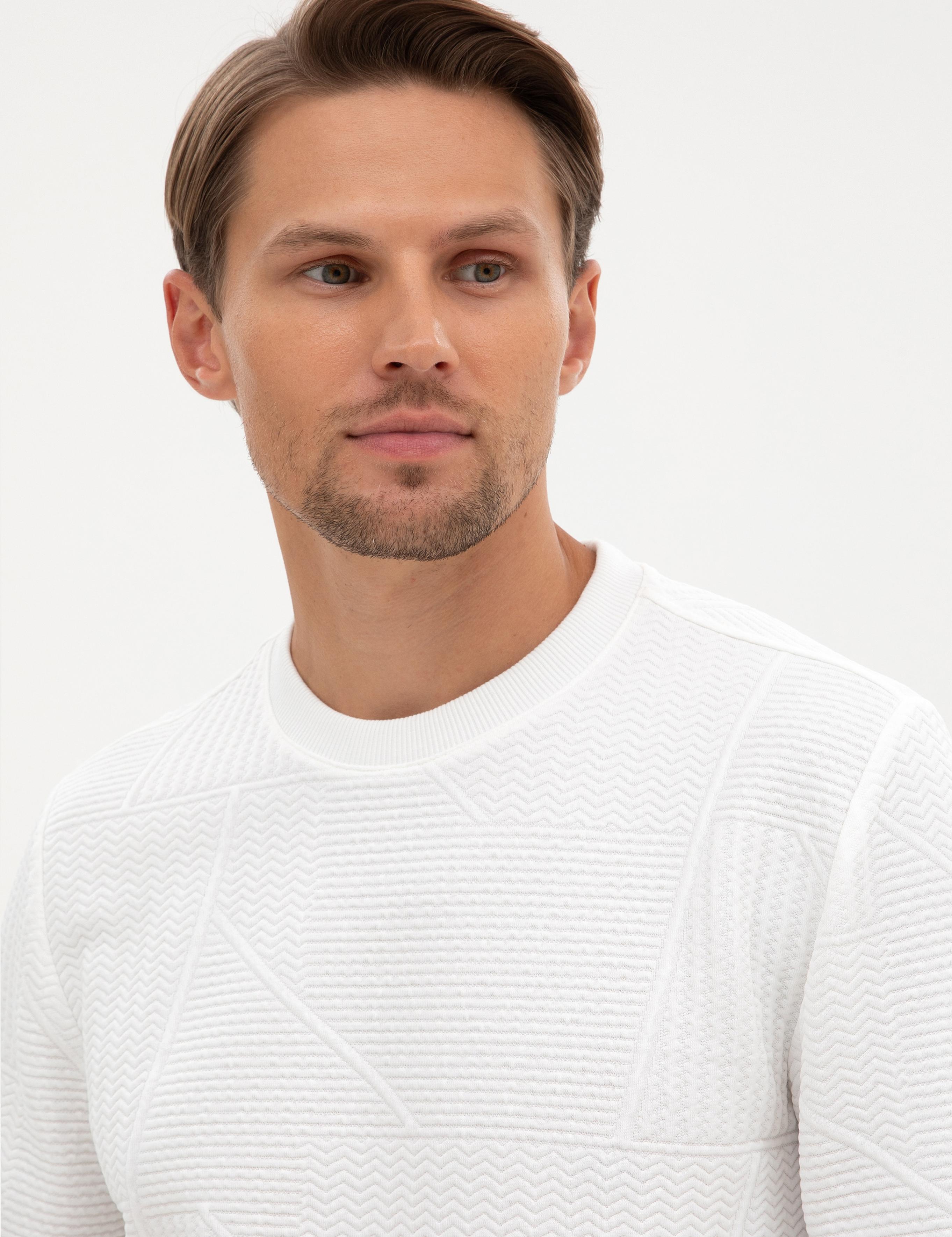 Ekru Regular Fit Sweatshirt