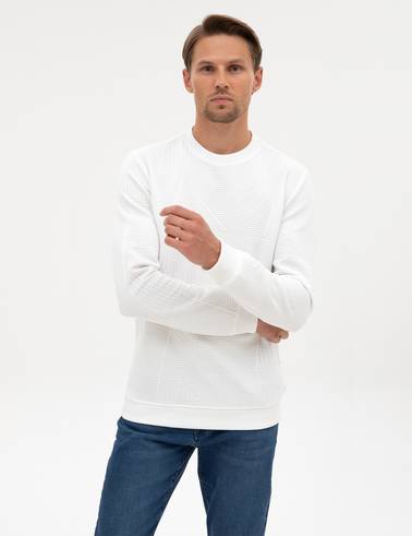 Ekru Regular Fit Sweatshirt