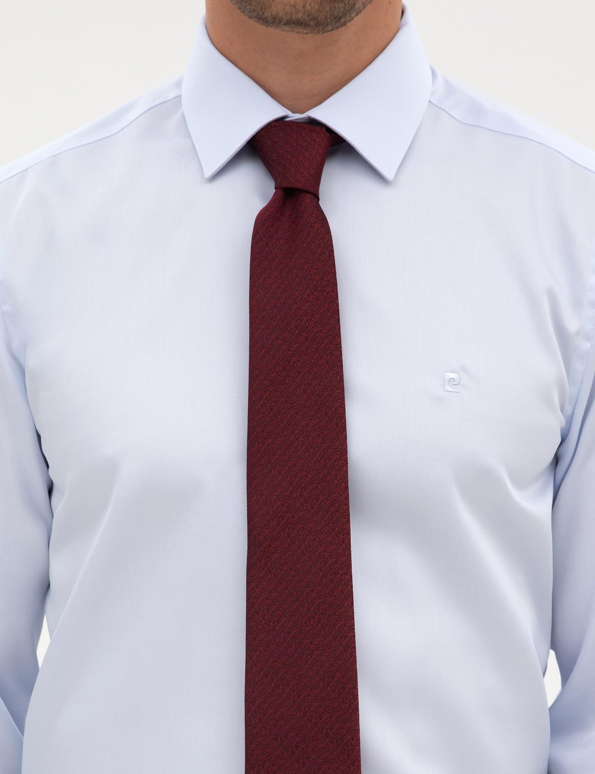 Açık Mavi Non Iron Kolay Ütülenebilir Slim Fit Gömlek - 50315254014