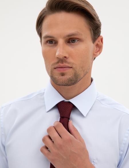 Açık Mavi Non Iron Kolay Ütülenebilir Slim Fit Gömlek - 50315254014