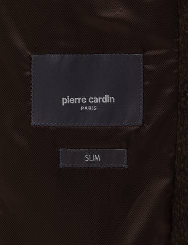 Kahverengi Slim Fit Ceket