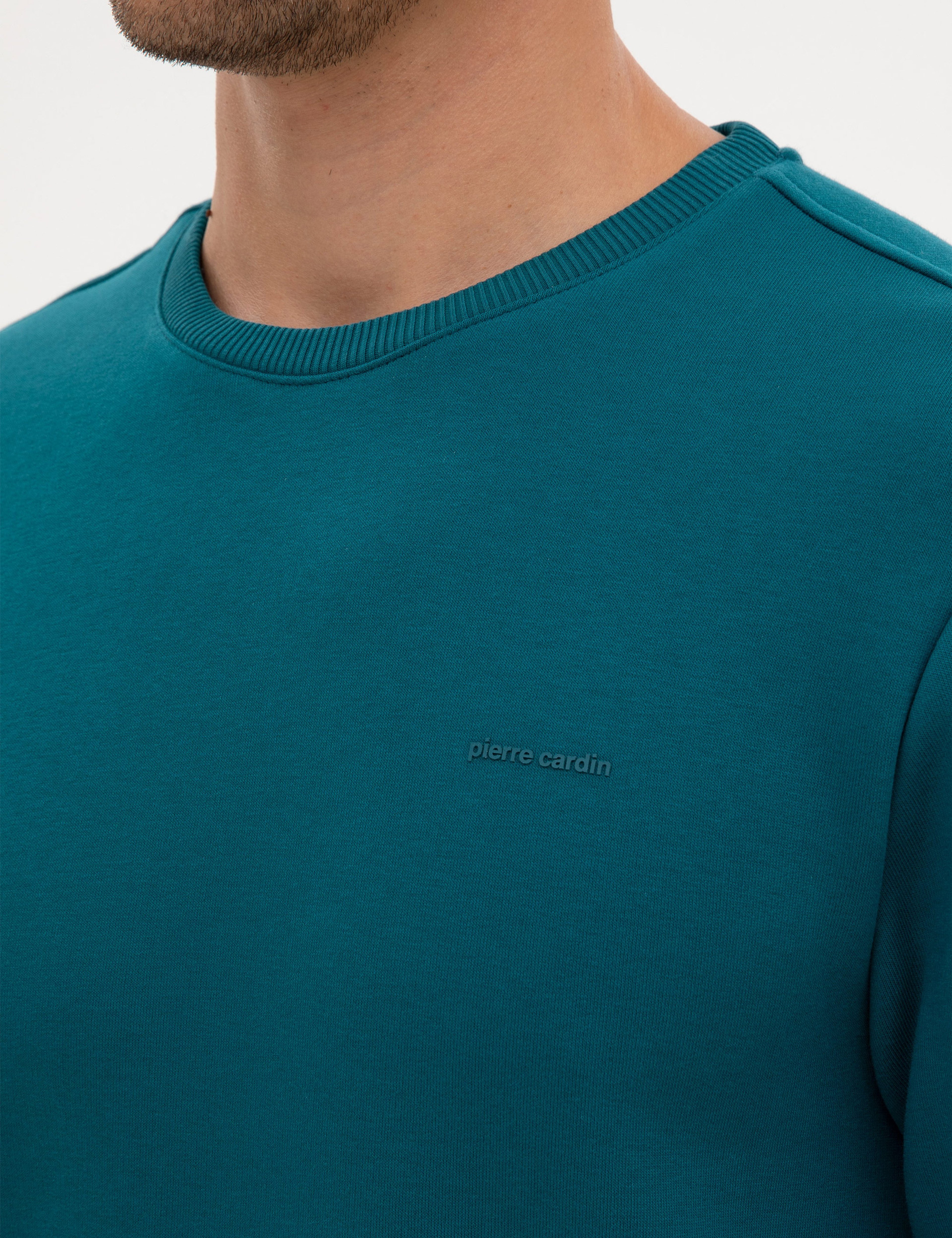 Zümrüt 3 İplik Regular Fit Bisiklet Yaka Basic Sweatshirt