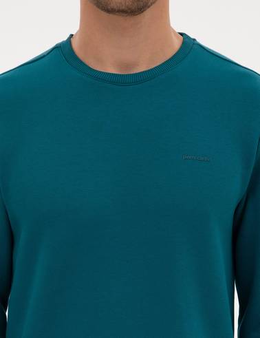 Zümrüt 3 İplik Regular Fit Bisiklet Yaka Basic Sweatshirt