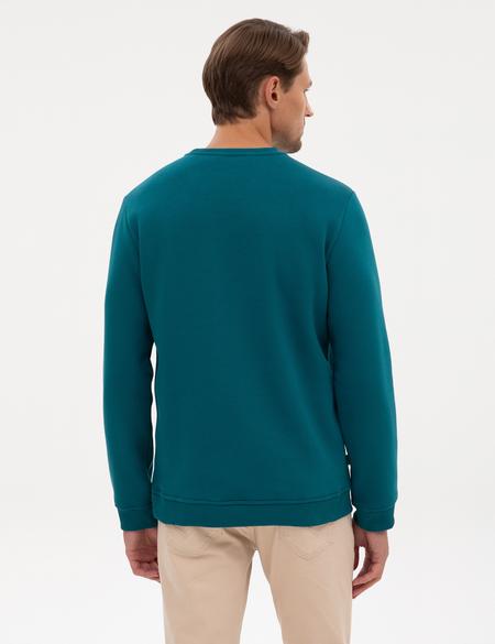 Zümrüt 3 İplik Regular Fit İçi Polarlı Bisiklet Yaka Basic Sweatshirt - 50315021022