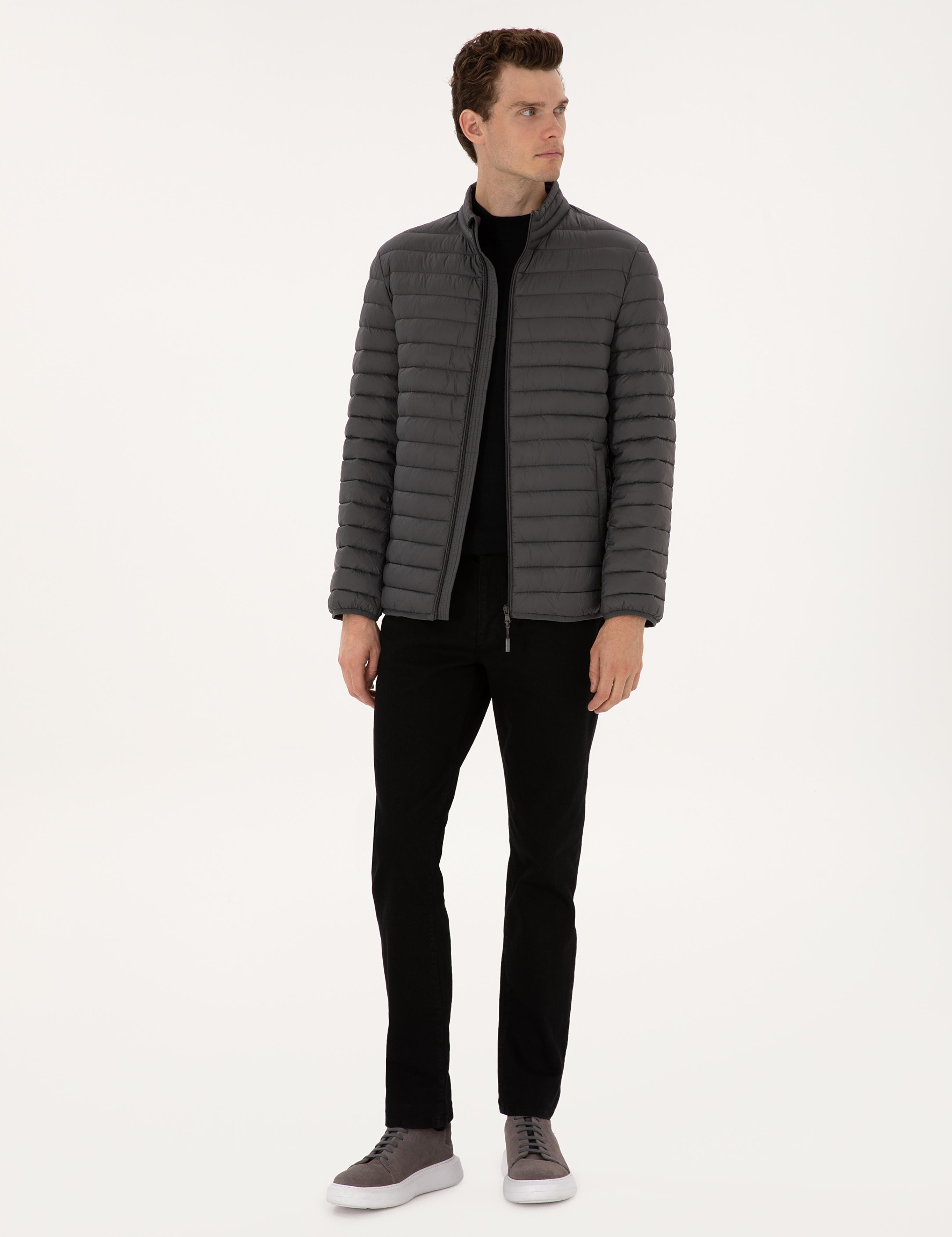 Antrasit Kapitone Basic Mont