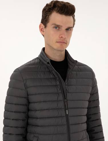 Antrasit Kapitone Basic Mont