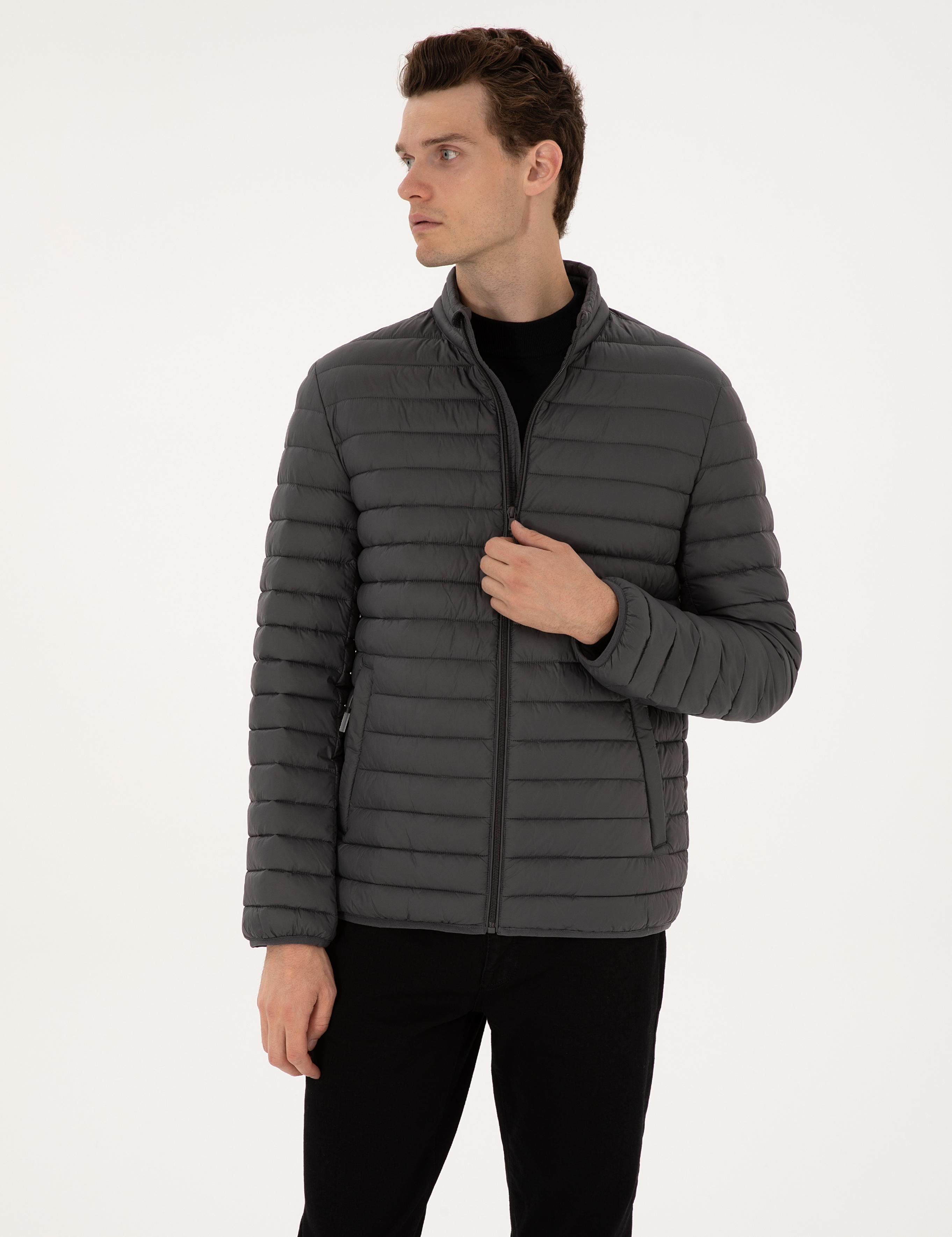 Antrasit Kapitone Basic Mont