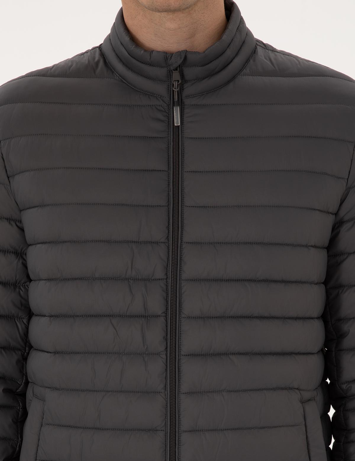 Antrasit Kapitone Basic Mont - 50313921027