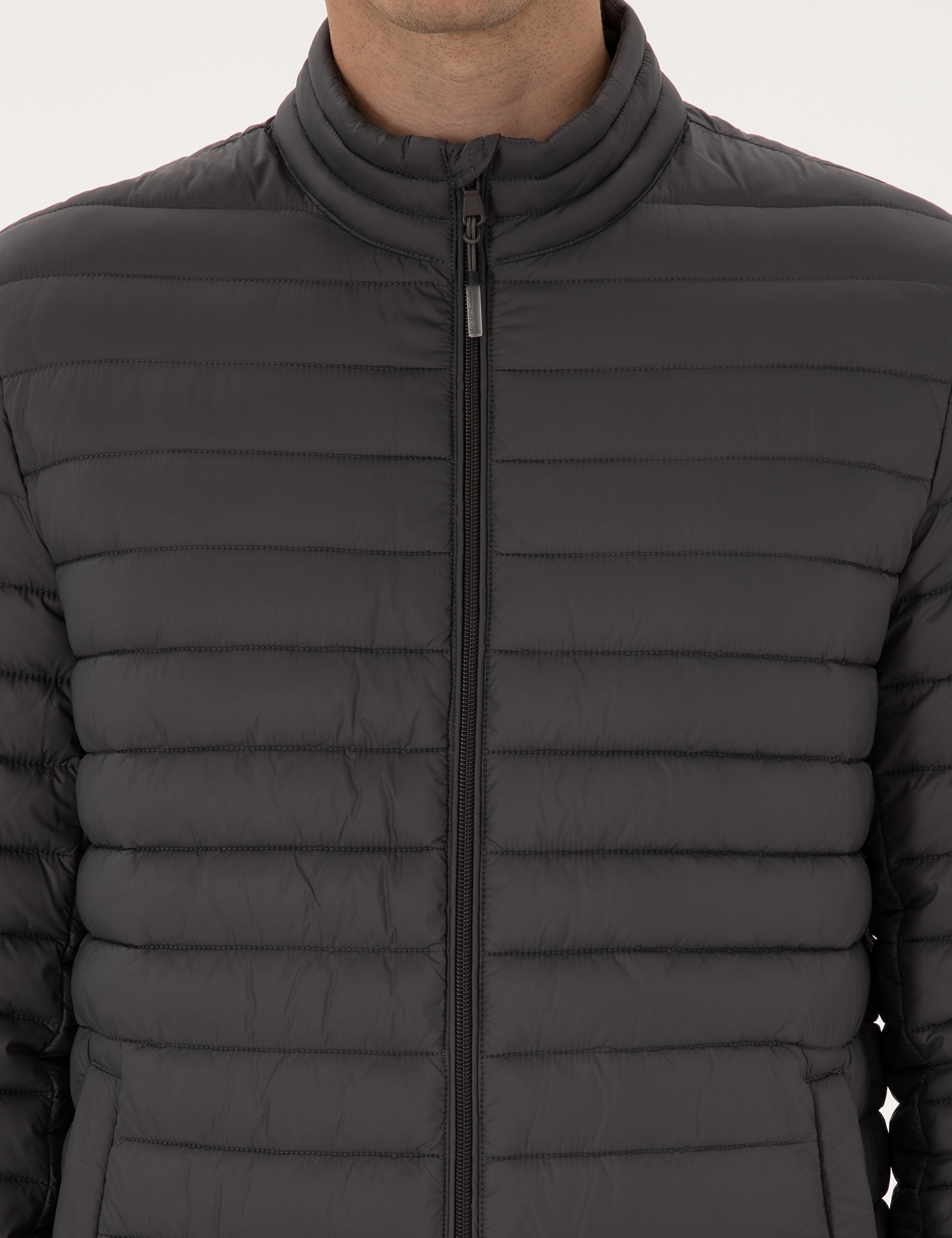 Antrasit Kapitone Basic Mont - Image 7