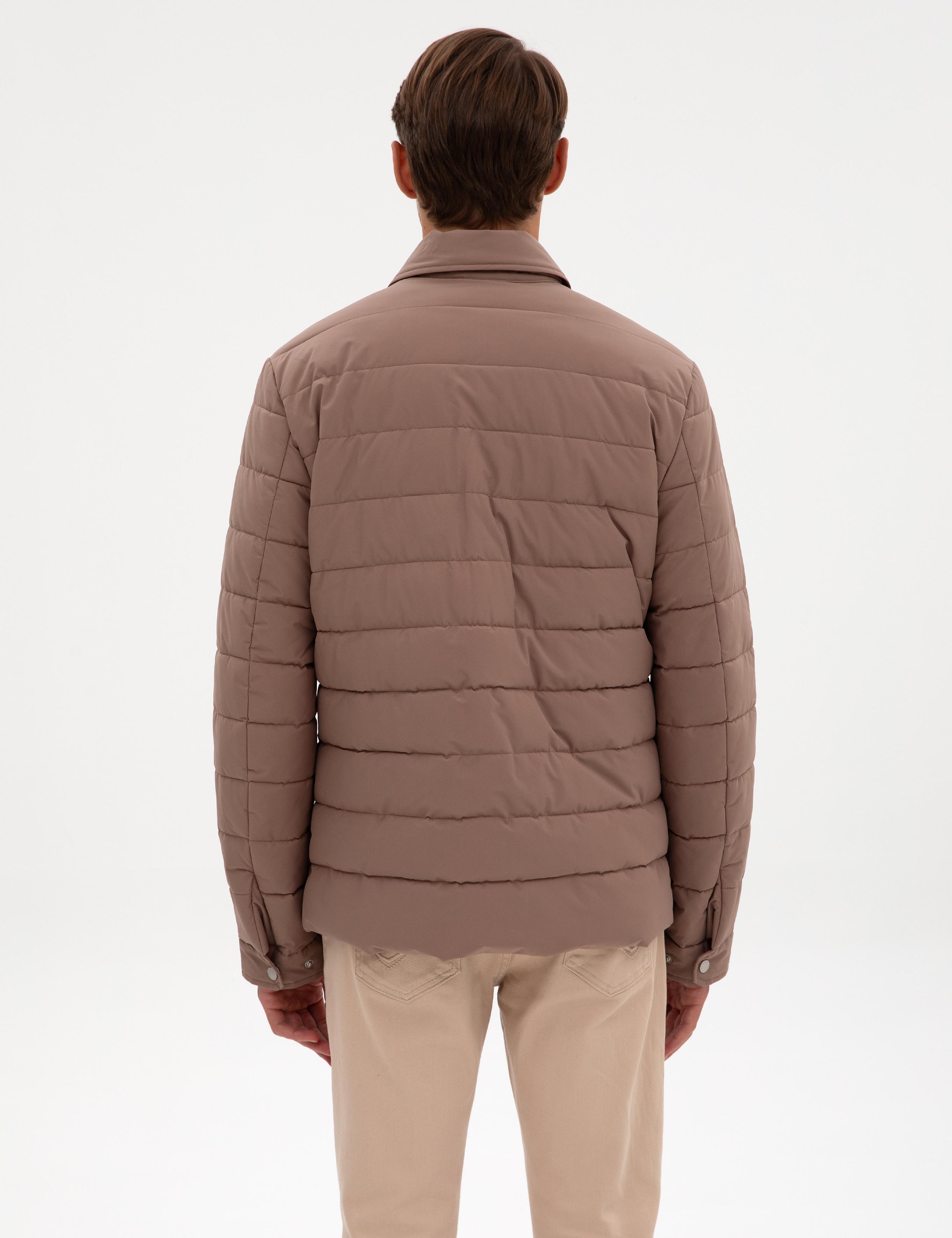 Vizon Gömlek Yaka Mont