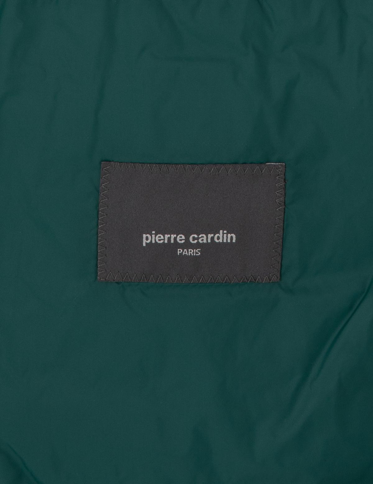 Koyu Yeşil Kapitone Basic Mont - 50313921044