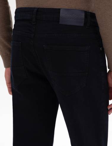 Koyu Lacivert Regular Fit Jean Pantolon