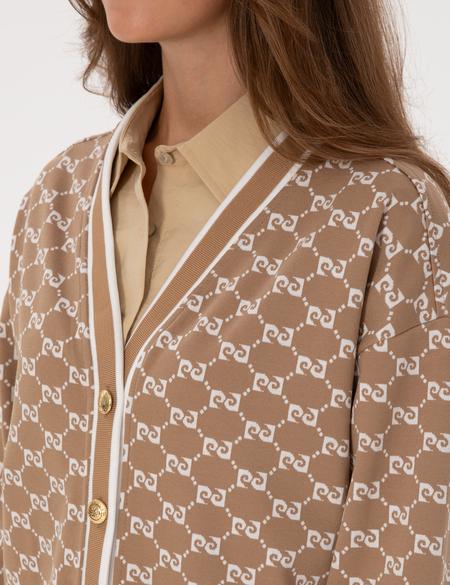 Bej Comfort Fit Örme Hırka - 50309128004