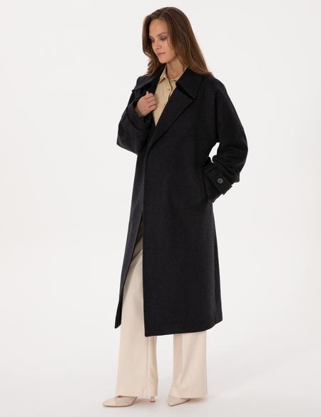 Antrasit Kaşe Kaban - 50316845002