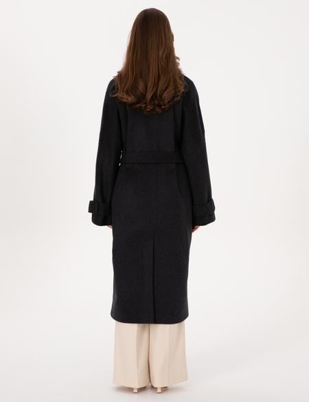 Antrasit Kaşe Kaban - 50316845002