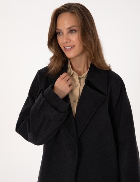 Antrasit Kaşe Kaban - 50316845002