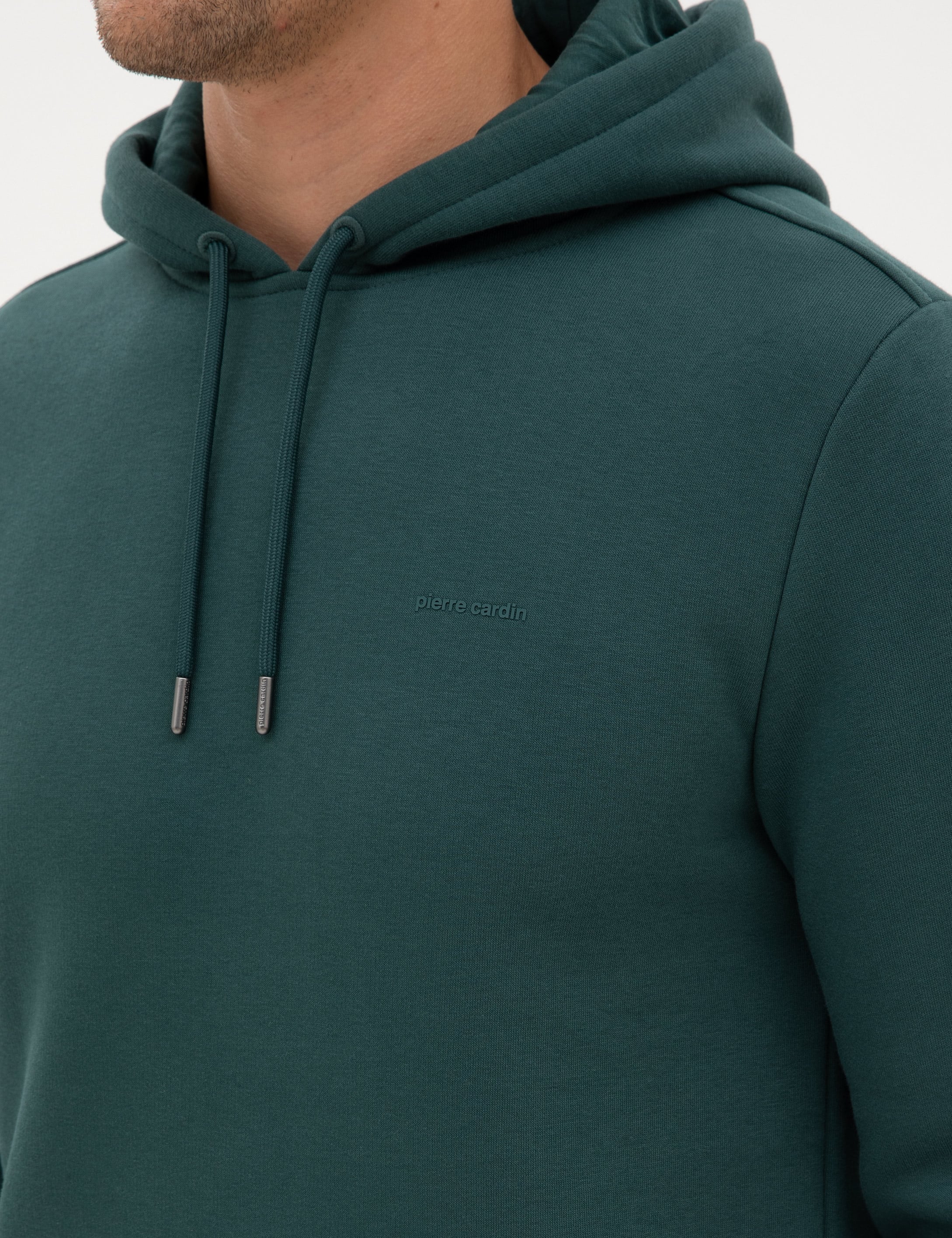 Zümrüt 2 İplik Regular Fit Kapüşonlu Basic Sweatshirt