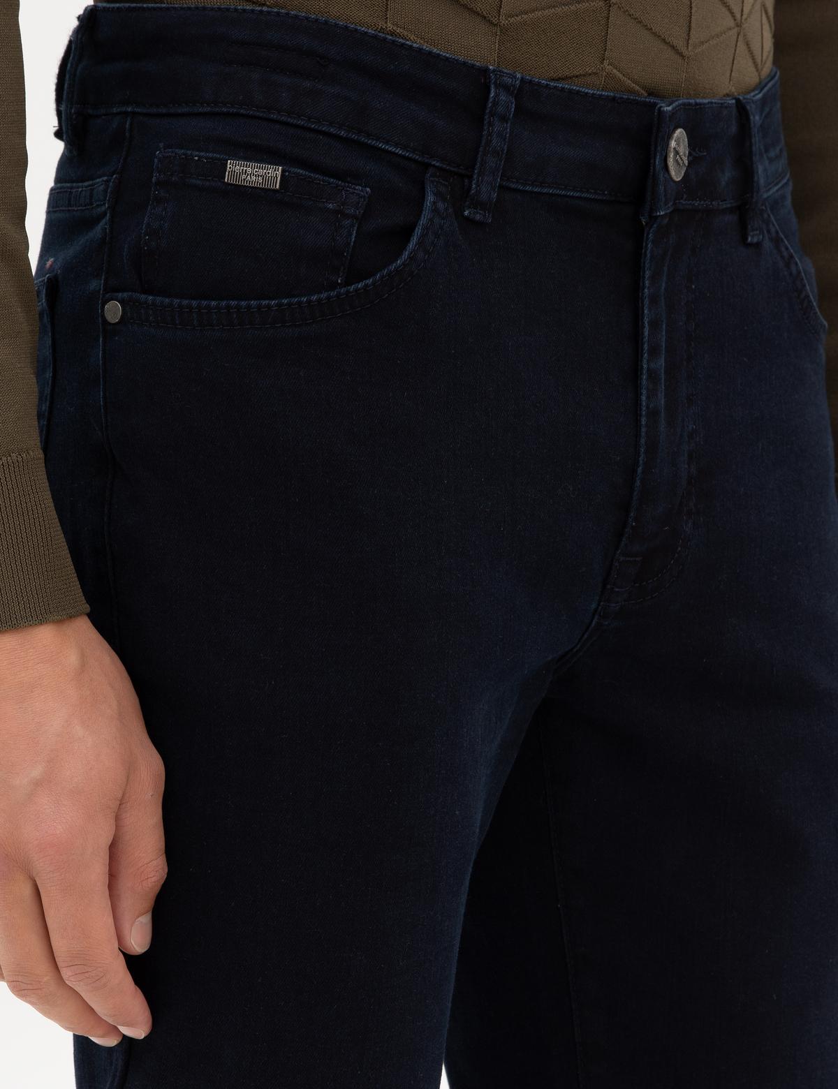 Koyu Lacivert Slim Fit Jean Pantolon - 50317229032