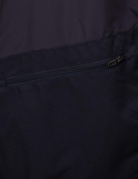 Lacivert Suni Deri Yelek - 50318040003