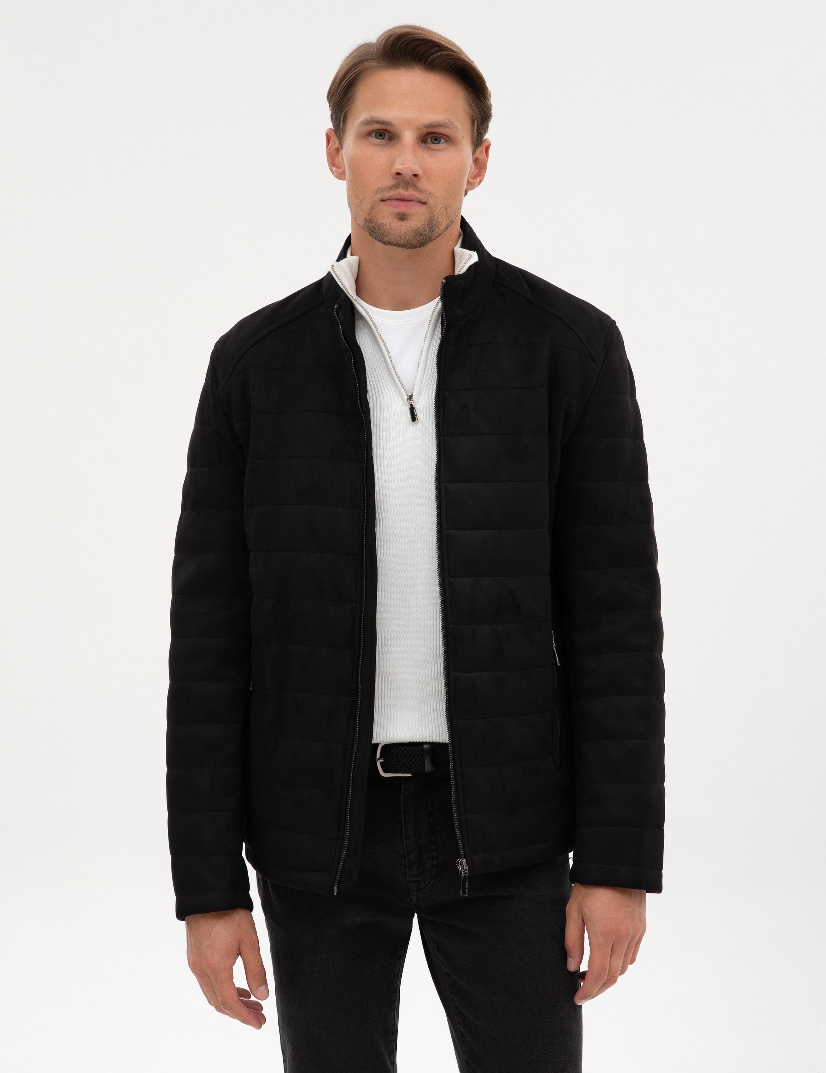 Siyah Suni Deri Ceket