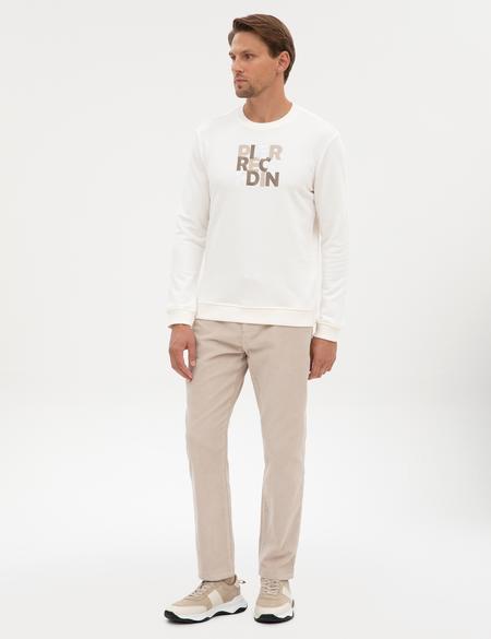 Bej Carrot Fit Beli Lastikli Kordonlu Kanvas Pantolon - 50315294028