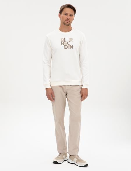 Bej Carrot Fit Beli Lastikli Kordonlu Kanvas Pantolon - 50315294028