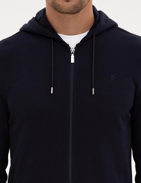 Lacivert Regular Fit Örme Hırka - 50317656001