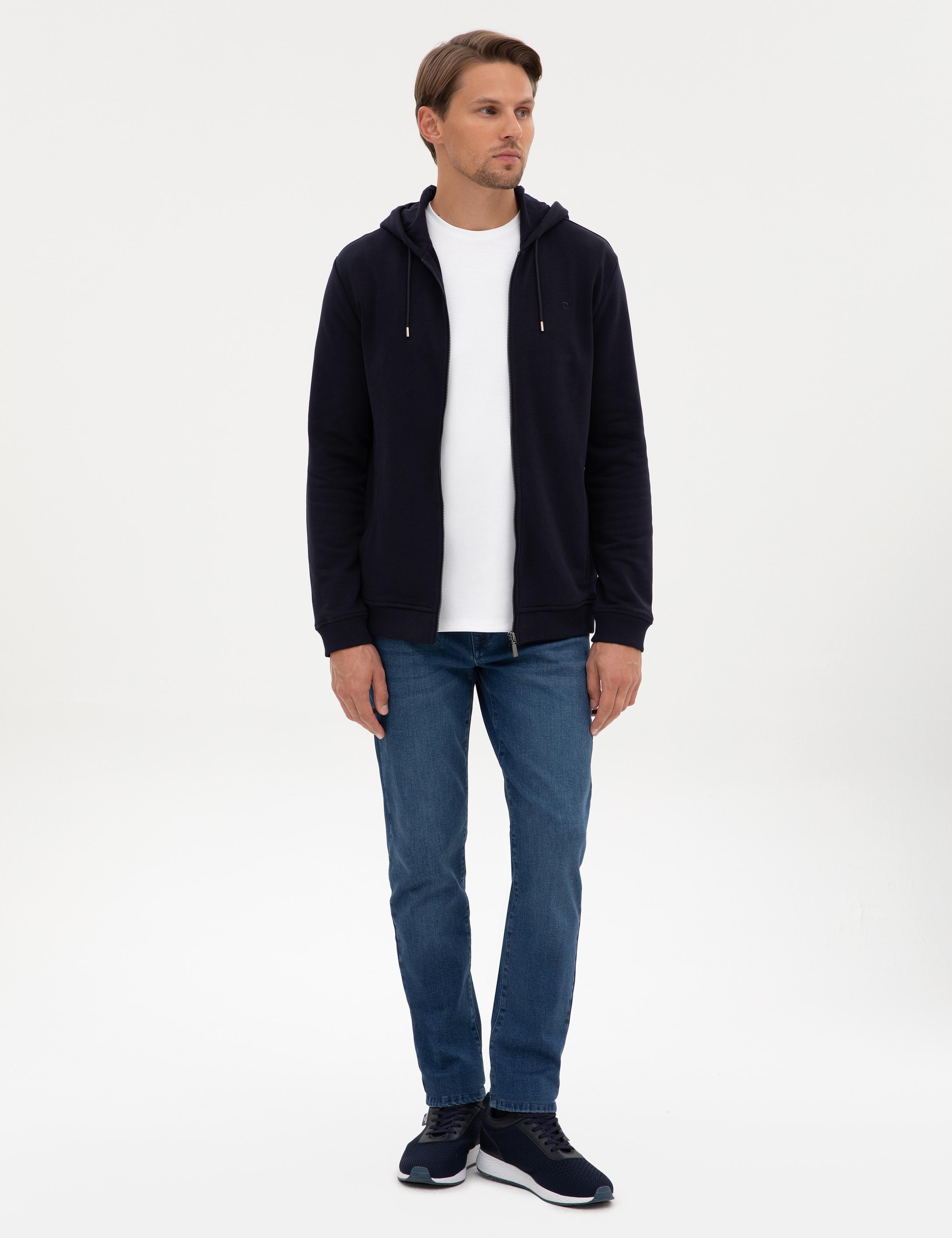 Lacivert Regular Fit Örme Hırka