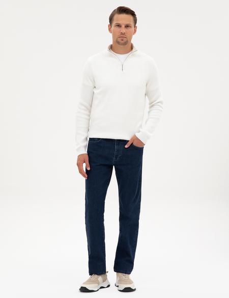Lacivert Straight Fit Jean Pantolon - 50317293010