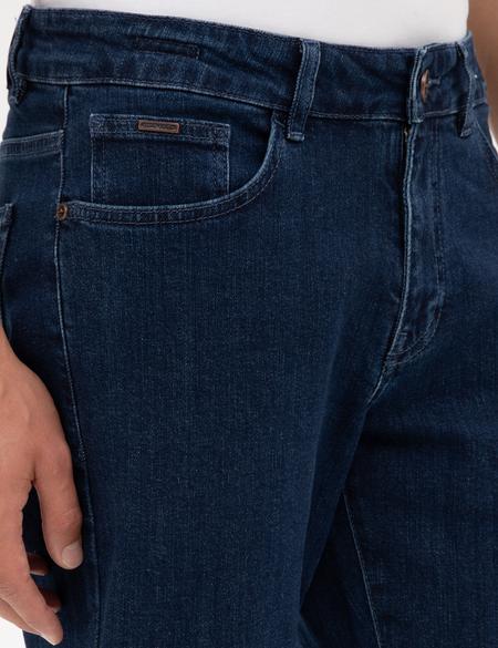 Lacivert Straight Fit Jean Pantolon - 50317293010