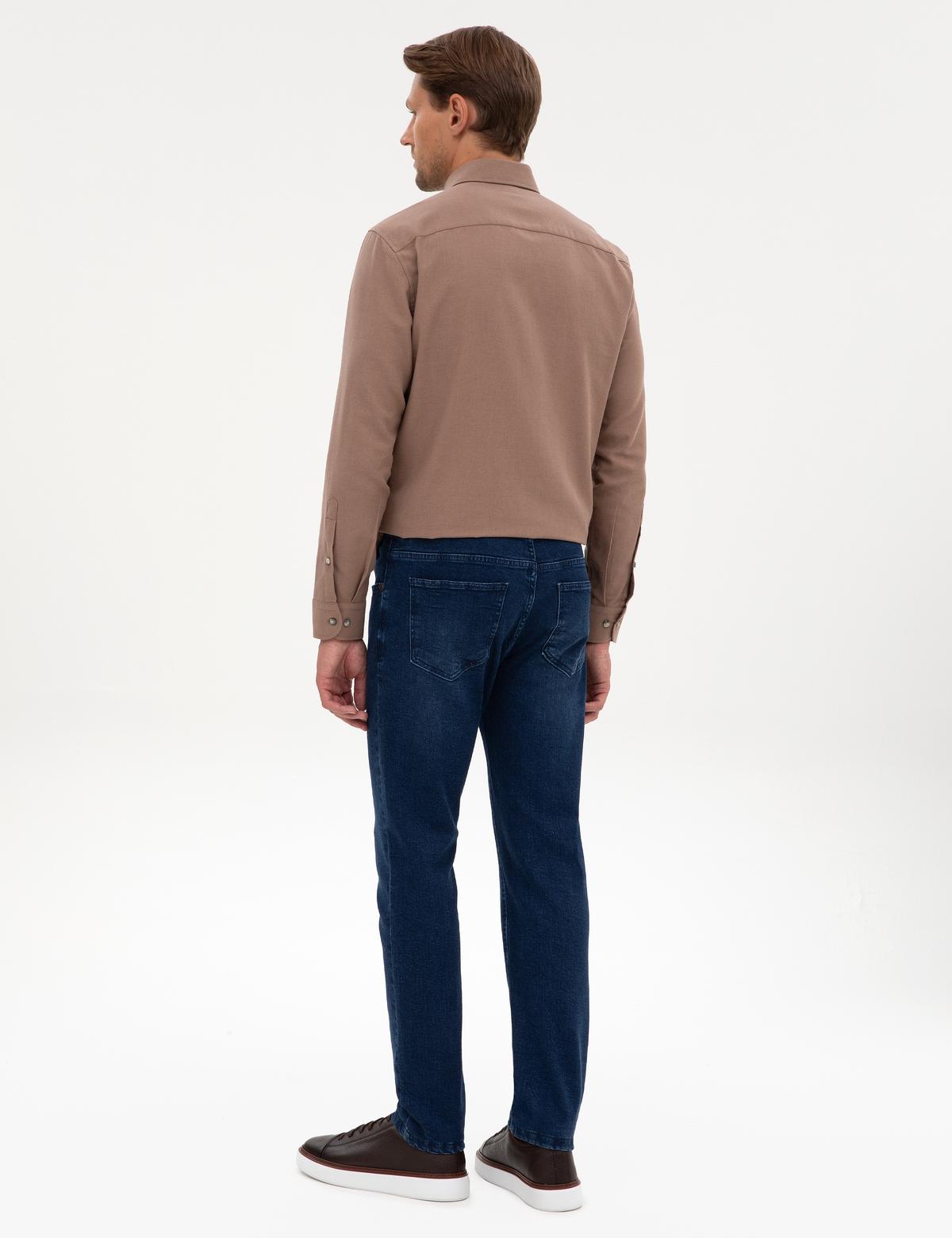 Lacivert Slim Fit Jean Pantolon - 50317280020