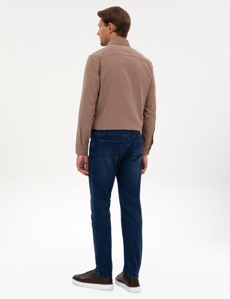 Lacivert Slim Fit Jean Pantolon - 50317280020