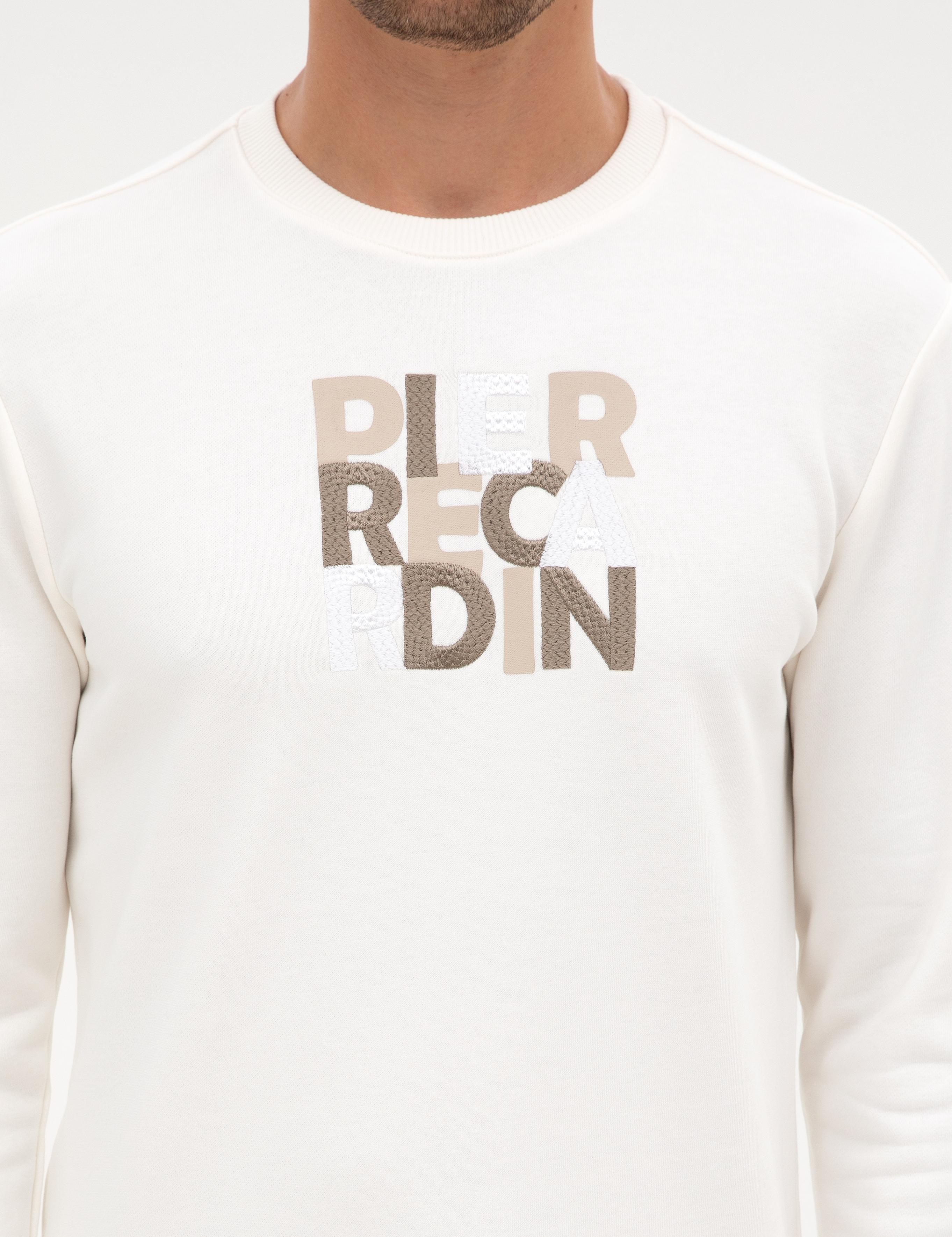 Ekru Regular Fit Sweatshirt